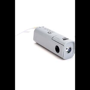 HALO FanPal 2,000mAH Power Banks with Mini Fan & LED Light Gray